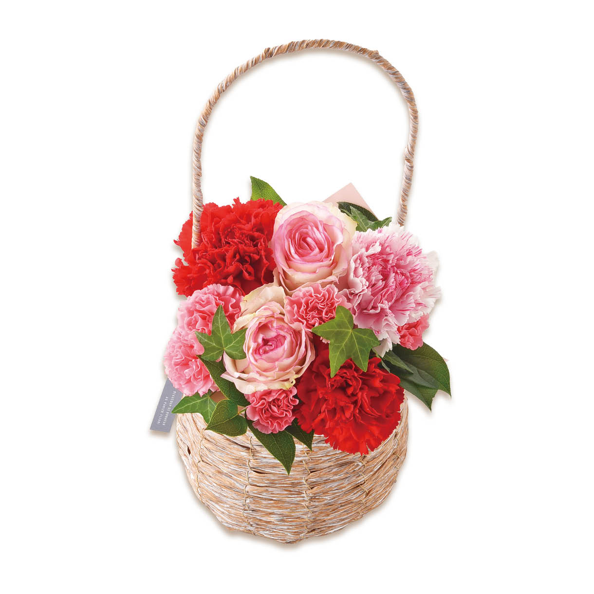 アレンジメント「ハッピーMOM」（レッド）